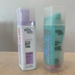 Bondi Sands Technocolor 1 Hour Express Self Tanning Foam + Reusable Mitt Set